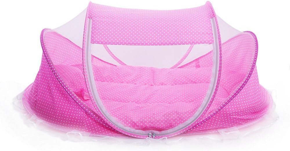 Ledyoung Mosquito nets for Children Baby Mosquito Nets Mosquito nets Kids Summer (Pink)
