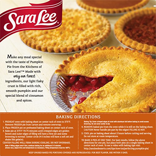 1 Sara+Lee+Fresh+Pumpkin+Frozen