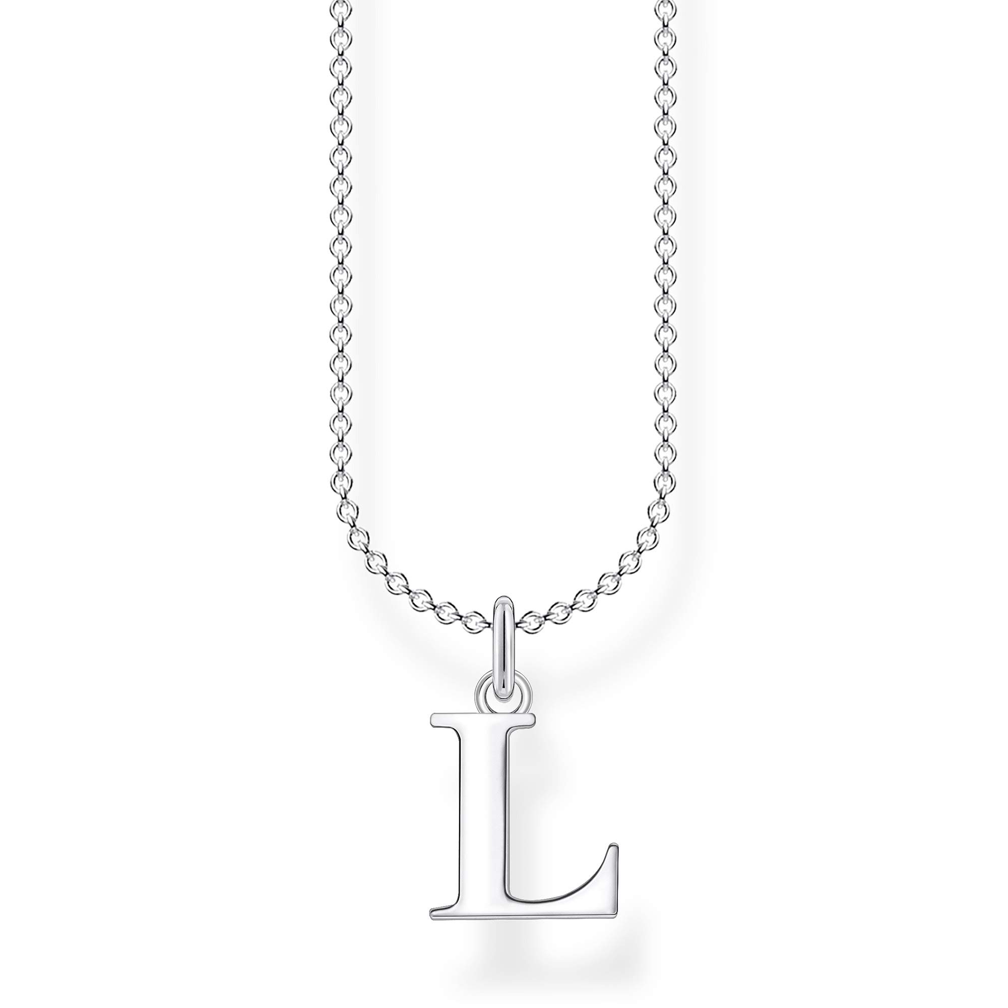 Thomas Sabo Necklace Letter L 925 Sterling Silver