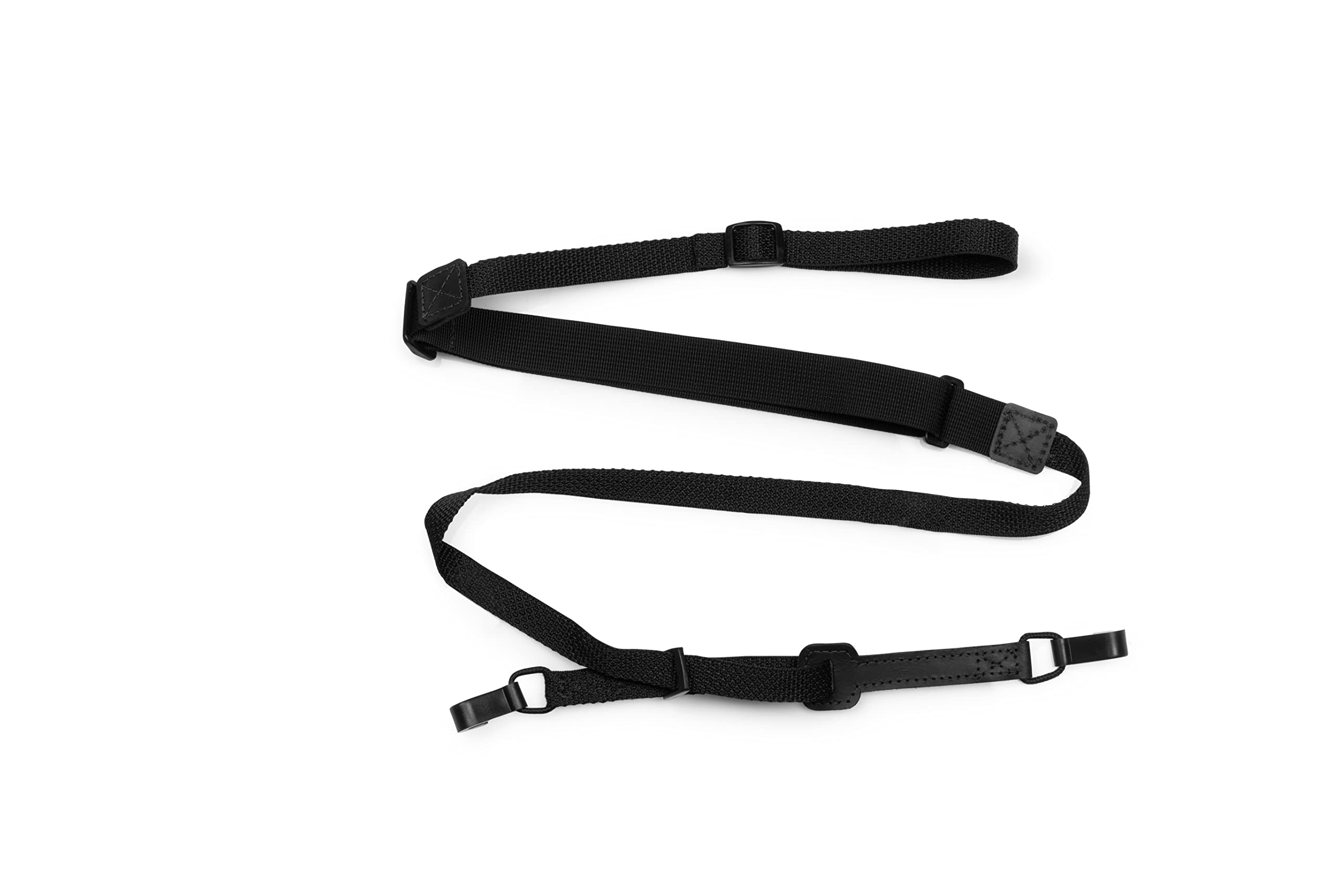 Levy's Leathers Hook Style Strap for Ukulele Black (M19HOK-BLK)