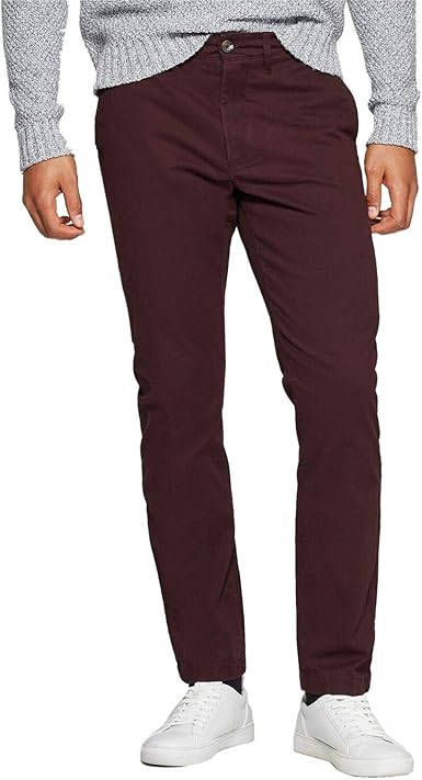 maroon chinos