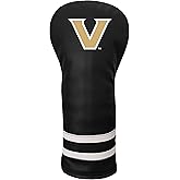 Team Golf NCAA Vanderbilt Vintage Fairway Headcover (Color) - Printed Team Golf NCAA Vintage Fairway Headcover (Printed), Fits All Fairway, Hybrid and Utility Clubs