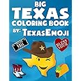 Big Texas Coloring Book: By Texas Emoji