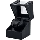 Mcbazel Single Watch Winder, Ultra Quiet Japanese Motor Automatic Watch Winder Box with Adjustable Watch Pillow