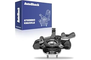 AutoShack Front Steering Knuckle & Wheel Bearing Hub Assembly Replacement for 2007-2017 Jeep Patriot 2007-2017 Jeep Compass 2