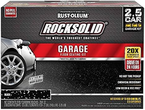 Amazon Com Rust Oleum 318697 Rocksolid Garage Floor Coating Kit