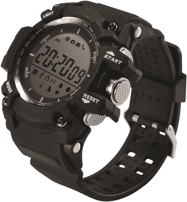 Muvit I/O SportTime Reloj de Actividad y Sueño, Negro: Amazon.es ...