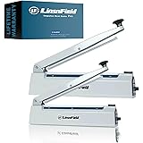 LinsnField Sealer Pro, 12-inch Super Impulse Heat Bag Sealer, 7-mm Sealing System with Patent for Never Burn Out, Antioxidant