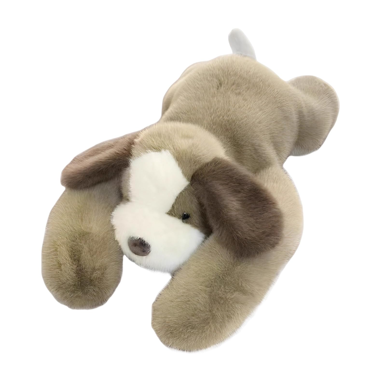 Weighted Plush Animals 30cm/45cm Funny Soft Throw Pillow Doll Cute Stuffed Toys - Panda/Brown Bear/Koala/Red Panda/Sloths/Dinosaur Car Seat Cushion for Cuddling Napping Room Decor (Dog, 30cm)