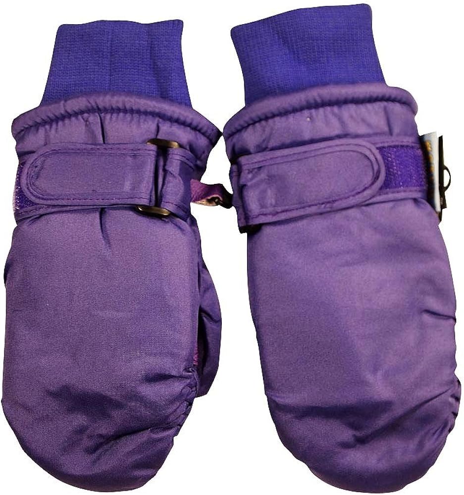 Winter WarmUp Toddler Girls Ski Mittens, Purple 33071