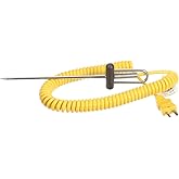 Cooper-Atkins 50335-K Type K 1/8" Dia. Needle Probe Thermocouple Probe, -40 to Plus 500 Degrees F Temperature Range
