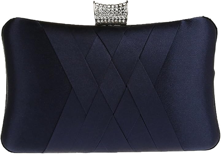 navy evening bag uk