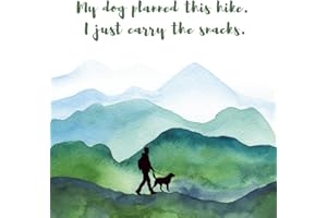 Dog Lover Notebook: outdoor themed lined notebook for everyday notes, ideas & adventures