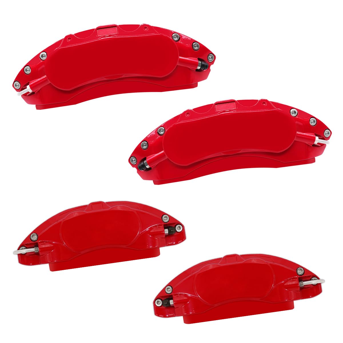 Photo 1 of AOOA Red Brake Caliper Covers for Honda CR-V 2020-2026 Hybrid | Front & Rear Caliper Cover Kit | Durable Aluminum Alloy, Easy Installation, Sporty Upgrade Look