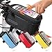 JOY COLORFUL Bicycle Bags Front Tube Frame Cycling Packages Touch Screen Mobile Phone Professional Accessories, Medium, Black