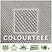 ColourTree 16' x 16' x 16' Grey Triangle CTAPT16 Sun Shade Sail Canopy Mesh Fabric UV Block UPF50 - Commercial Heavy Duty - 190 GSM - 3 Years Warranty (We Make Custom Size)