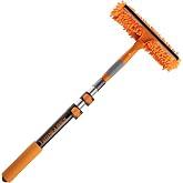 1.5-3 Window Squeegee for Home with Extension Pole | Glass Cleaner Tool for Window Cleaning // Car Squeegee for Window Cleaning // Best Tool to Clean Windows Outdoor and Indoor