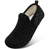 Scurtain Unisex Adults Rubber Sole Slippers