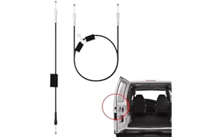 Blycorul Rear Door Latch Release Cable Left Driver Side, Compatible with Ford E-150 E-250 E-350 E-450 Club Wagon Super Duty, Replaces 8C2Z15431A03A, 6C2Z1543286AA