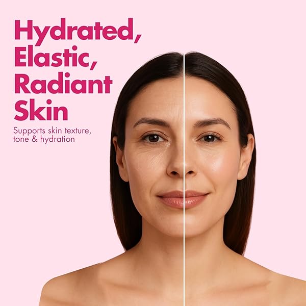YES YOU CAN! NATURAL GLOW BEAUTY COLLAGEN POWDER – 10G HYDROLYZED COLLAGEN WITH BIOTIN, HYALURONIC ACID, VITAMINS C & E – SKIN, HAIR & NAIL SUPPORT – 15 SERVINGS (UNFLAVORED)