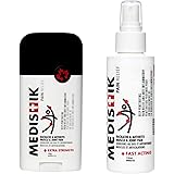Medistik Dual Bundle Stick + Spray | Fast Acting Extra Strength | Backache, Arthritis Muscle & Joint Pain | Topical