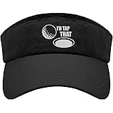 I'd Tap That Hat Visor for Teens Running Caps Retro Sun Caps