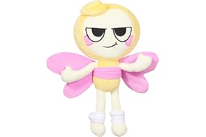 HUISHEDEA Plush, 9.8" Adorable Glisten Plush Pillow Home Decors Birthday for Fans and Kids