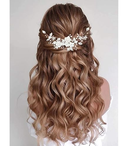 Amazon.com : CASDRE LED Light Bride Wedding Hair Vine Silver  display picture 1