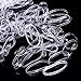 eBoot Elastic Bands Hair Rubber Bands Mini Hair Ties, 1000 Pieces (Clear)