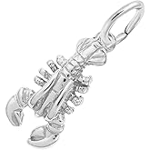 Lobster Charm, Charms for Bracelets and Necklaces