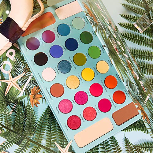 5 Eyeshadow+Docolor+Pigmented+Professional+Waterproof