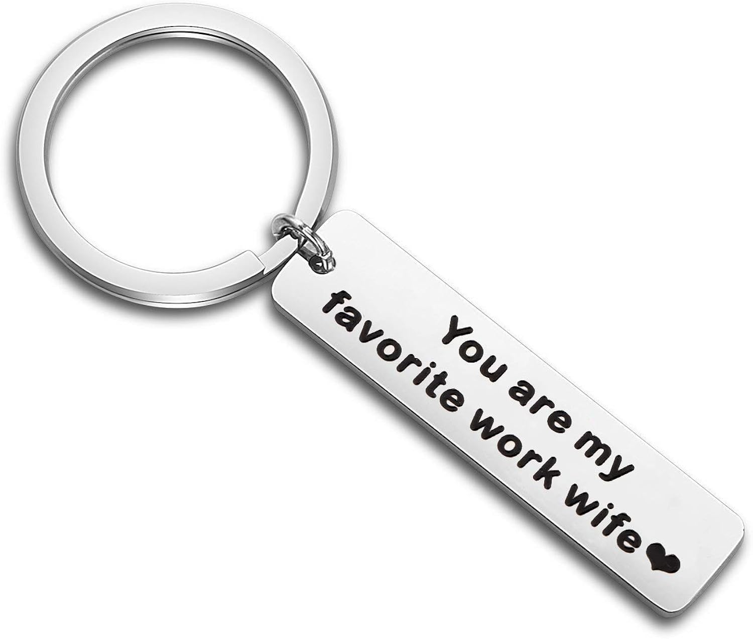 to my wife keychain
