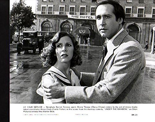 Movie Photo Chevy Chase Carrie Fisher Under The Rainbow 8x10 Still Fn At Amazon S Entertainment Collectibles Store Movie Photo Chevy Chase Carrie Fisher Under The Rainbow 8x10 Still Fn At Amazon S Entertainment Collectibles Store