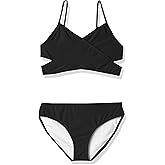 Kanu Surf Girls Coral Reef Beach Sport Wrap Around Bikini 2-Piece Swimsuit