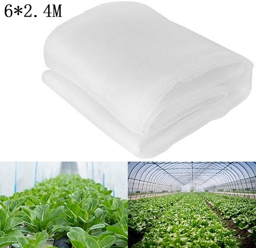 Red de protección contra insectos Zyurong, malla fina para plantas ...