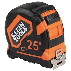 Klein Tools 9225 Tape Measure, Heavy-Duty Measuring
