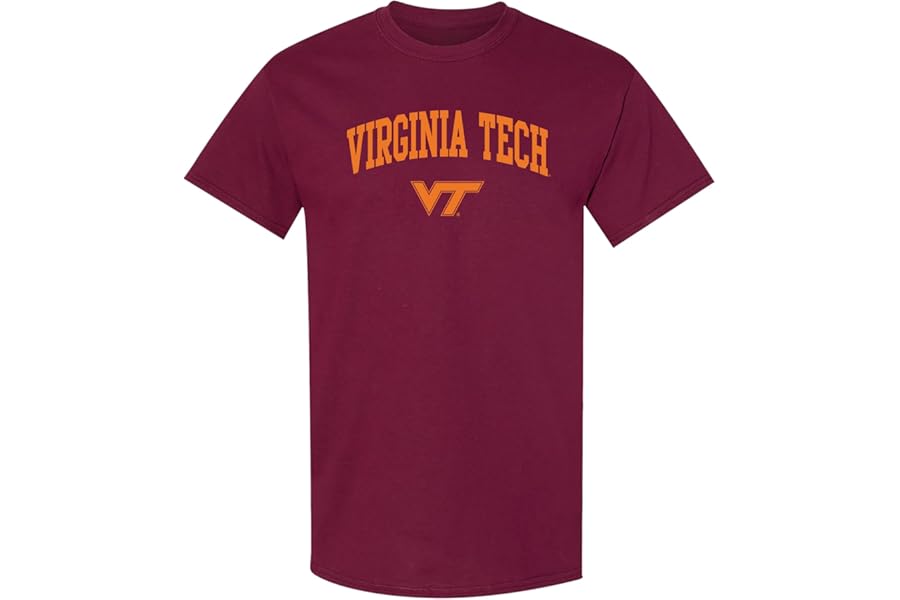 NCAA Arch Logo - NCAA Sports Team Color T Shirt