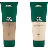 Aveda Sap Moss Weightless Hydration Shampoo & Conditioner Duo | Hydrates, Detangles, Fights Frizz | Silicone Free for Normal to Dry Hair | 94%+ Naturally Derived*