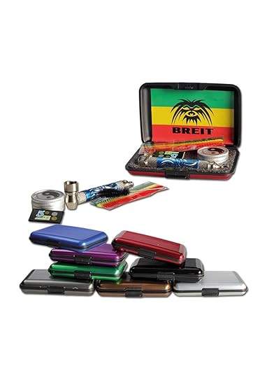 SF Pfeifen-Set BREIT Metallpfeife im Etui 85 MM by smokerSFinest