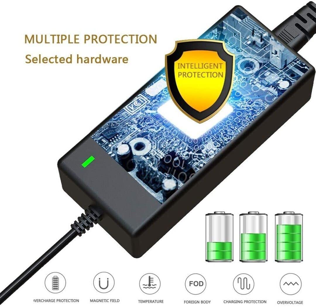[Verified Fit] 29.4V Scooter Quick Charger, for GoTrax G1 Glider, Edge, Nova, GKS Pro Plus Lumios, Flash, Ho.verfly, Remix, SRX A6 Mini, Glide Chrome, Fluxx FX3, 25.2V/24V Battery Charger