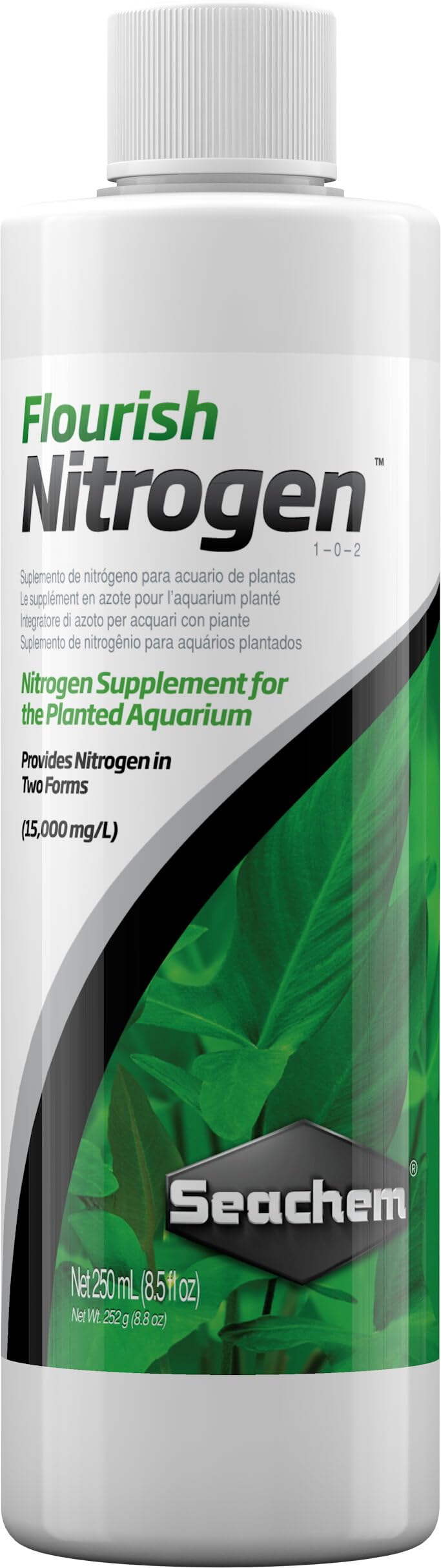 Seachem Flourish Nitrogen Supplement, 250 ml,Green
