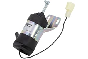 DURAFORCE 15471-60010 052600-1000 Fuel Shutoff Solenoid for Kubota