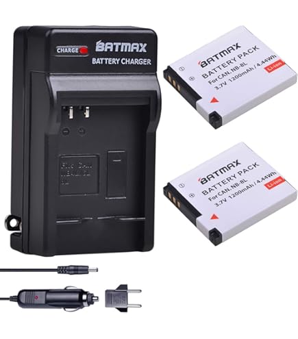 Canon CB-2LA 2LAE 2LAC Battery Charger For Canon NB-8L Battery And Canon Powershot A2200 A3000 Is I.789934386