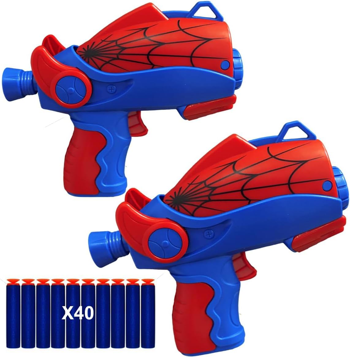Yapartifa Shooter Toys Kids Boys Gift,Boy Toy Age 3 4 5 6 7 8 9 10 11 12, Shooters Gun Toy for Kids, Super Hero Toys Set 2 Kinds Soft Bullets for Boys Girls (2Pcs)