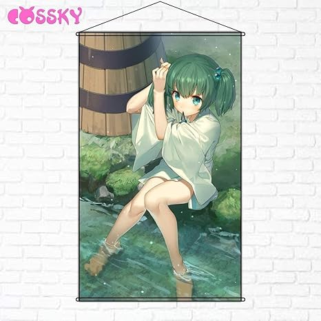 Amazon タペストリー 東方project 東方プロジェクト とうほうぷろじぇくと キスメ Kisume ポスター 掛ける絵 巻物 軸物 アニメ おしゃれ 90cm 60cm アニメ 萌えグッズ 通販