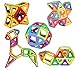dreambuilderToy 106 PCS Magnetic Tiles Set, STEM Building Block Preschool Educational Construction Kit，3D Magnetic Toys (106 Pieces)