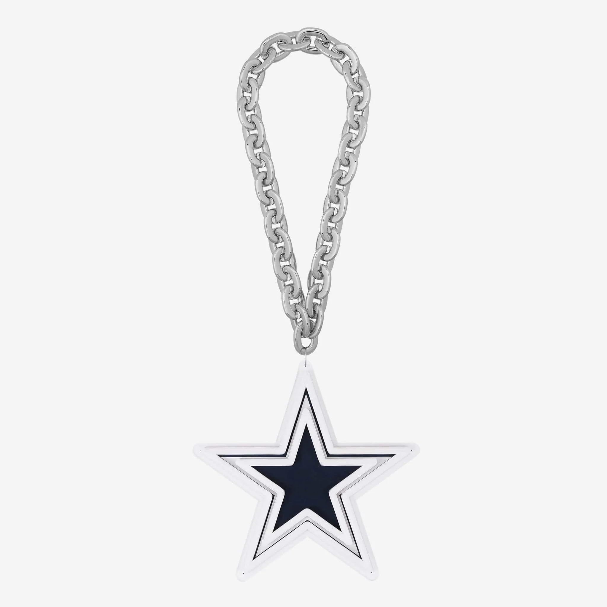 Photo 1 of FOCO Dallas Cowboys Big Logo Light Up Chain, Team Colors, 35"