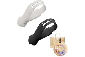 2 PCS Magnetic Clips,Silicone Material, Strong Magnet & Portable,Secure Hold for Hats & Towels - Ideal for Travel,Outdoor,Kit