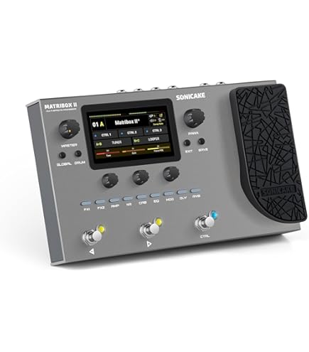 SONICAKE MATRIBOX ルーパーエフェクター Amazon.com: SONICAKE Matribox - Guitar Multi Effects Processor