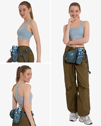 WATERFLY Fanny Pack Waist Bag: Waist Pack for Women Men with Water